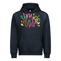 Navy hair stylist Urban Hoodie - texasbilliewilder