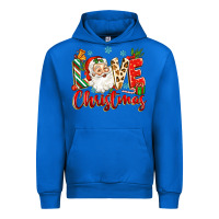 Cobalt love christmas Urban Hoodie - Zillion Design Studio