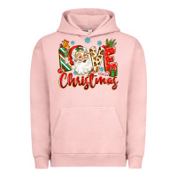 Pigment Salmon love christmas Urban Hoodie - Zillion Design Studio