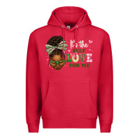 Cardinal sorority colors it's the self love for me afro wom Premium Hoodie - texasbilliewilder