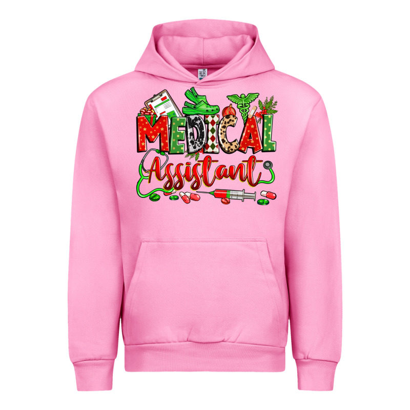 Christmas Medical Assistant Urban Hoodie by Zillion Design Studio | Teevron