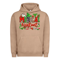 Pigment Burro christmas medical assistant Urban Hoodie - Zillion Design Studio