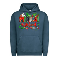Pigment Midnight Navy christmas medical assistant Urban Hoodie - Zillion Design Studio