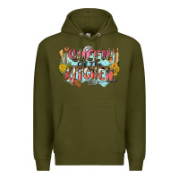Army Green queen of the kitchen Premium Hoodie - Zillion Design Studio