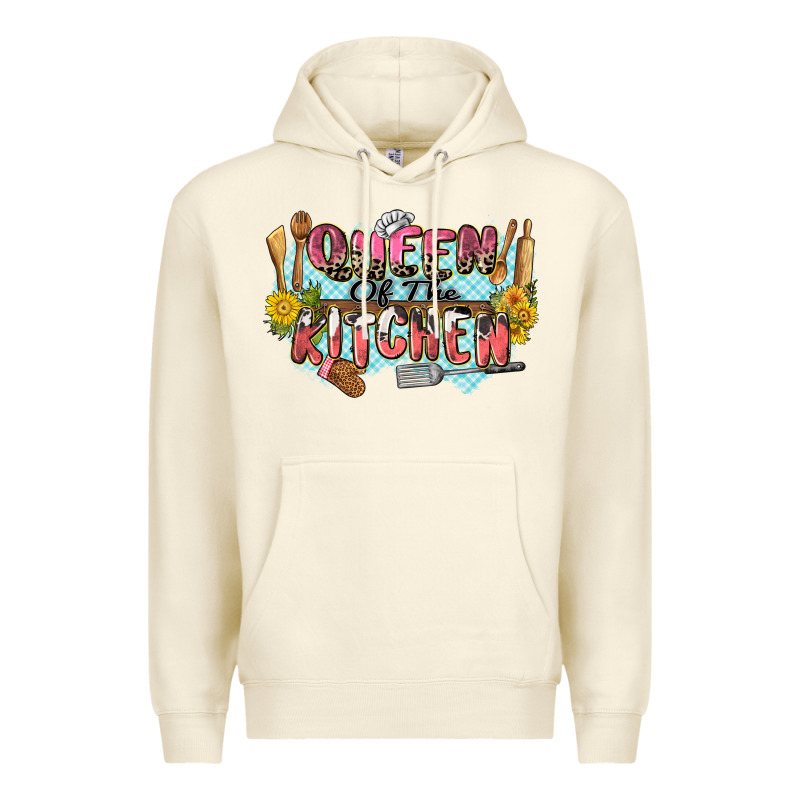 Queen Of The Kitchen Premium Hoodie by Zillion Design Studio | Teevron