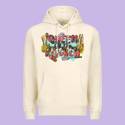 Queen Of The Kitchen Premium Hoodie Designed By Zillion Design Studio