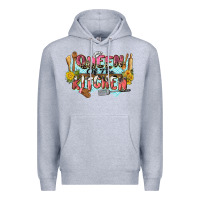Heather Grey queen of the kitchen Premium Hoodie - Zillion Design Studio