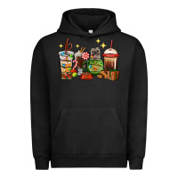 Pigment Black Christmas coffee cups with Pug Urban Hoodie - RanaPortraitStore