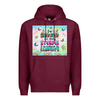 Burgundy ive survived too many storms Premium Hoodie - texasbilliewilder