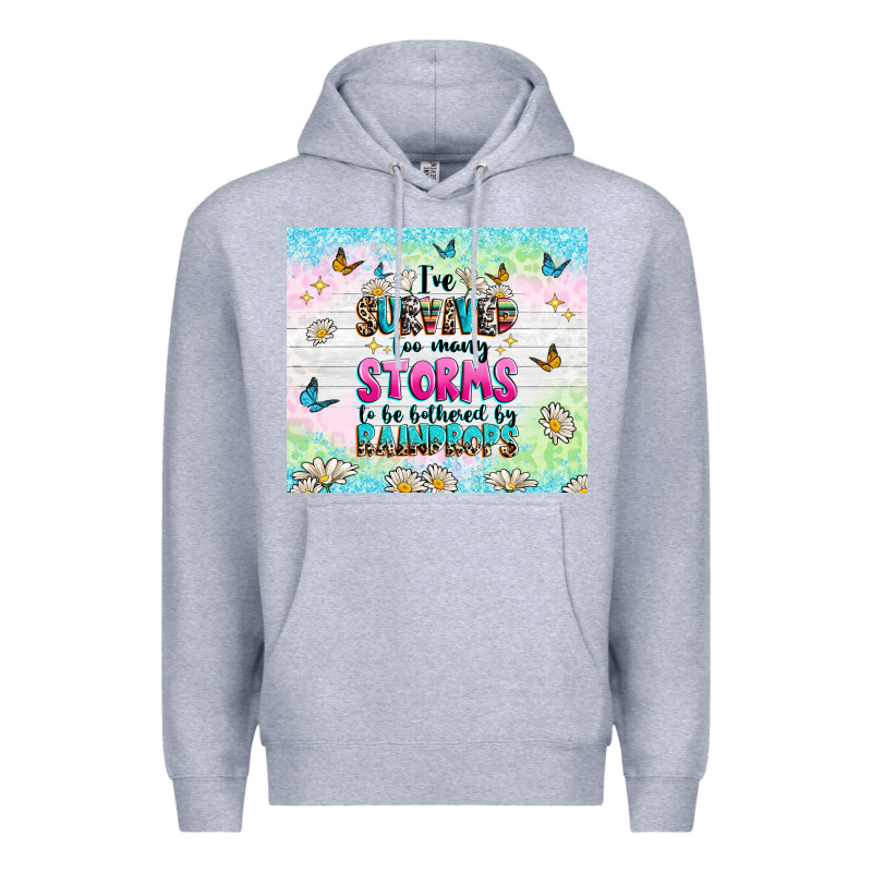 Ive Survived Too Many Storms Premium Hoodie by texasbilliewilder | Teevron