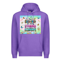 Purple ive survived too many storms Premium Hoodie - texasbilliewilder