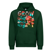 Forest Green grow your own way Urban Hoodie - texasbilliewilder