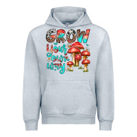 Heather Grey grow your own way Urban Hoodie - texasbilliewilder