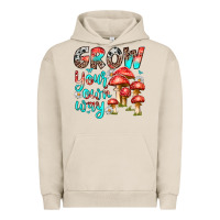 Pigment French Oak grow your own way Urban Hoodie - texasbilliewilder
