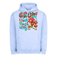 Pigment Grape Ice grow your own way Urban Hoodie - texasbilliewilder