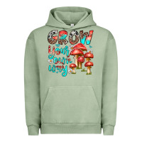 Pigment Oil Green grow your own way Urban Hoodie - texasbilliewilder
