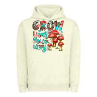 Pigment Pistachio grow your own way Urban Hoodie - texasbilliewilder