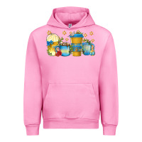 Fuchsia Pink hanukkah coffee cups Urban Hoodie - texasbilliewilder