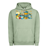 Pigment Oil Green hanukkah coffee cups Urban Hoodie - texasbilliewilder