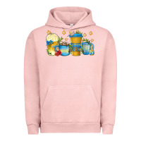 Pigment Salmon hanukkah coffee cups Urban Hoodie - texasbilliewilder