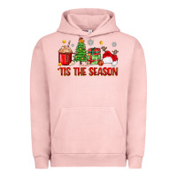 Pigment Salmon 'tis the season christmas Urban Hoodie - Zillion Design Studio