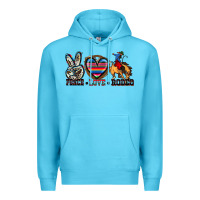 Peace Love Rodeo Premium Hoodie | Teevron