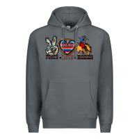 Rock peace love rodeo Premium Hoodie - Zillion Design Studio