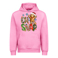 Fuchsia Pink oh snap christmas cookie Urban Hoodie - Zillion Design Studio