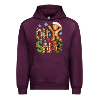 Mauve Wine oh snap christmas cookie Urban Hoodie - Zillion Design Studio