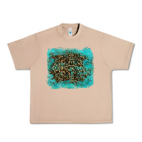 Burro leopard turquoise Urban Heavy Tee - RanaPortraitStore