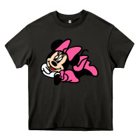 Asphalt Minnie Mouse Heavy Core Tee - CowhideDigitalArt