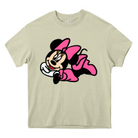 Mossy Minnie Mouse Heavy Core Tee - CowhideDigitalArt