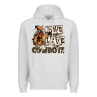 Dove Grey long live cowboys Premium Hoodie - Zillion Design Studio