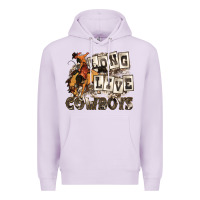 Lilac long live cowboys Premium Hoodie - Zillion Design Studio