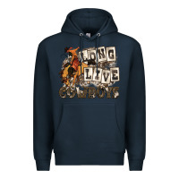 Navy long live cowboys Premium Hoodie - Zillion Design Studio