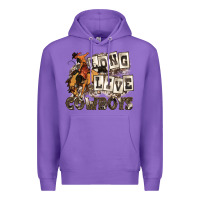 Purple long live cowboys Premium Hoodie - Zillion Design Studio