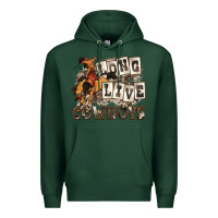 Sports Green long live cowboys Premium Hoodie - Zillion Design Studio