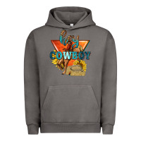 Pigment Tornado hey cowboy with sunflowers Urban Hoodie - texasbilliewilder