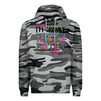 Slate Camo sorry im cranky im going through my terrible forti Premium Hoodie - texasbilliewilder