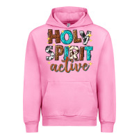 Fuchsia Pink holy spirit active Urban Hoodie - texasbilliewilder