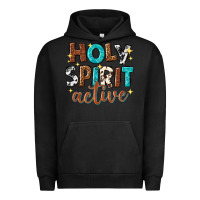 Pigment Black holy spirit active Urban Hoodie - texasbilliewilder