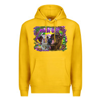 Lemon Mardi Gras Heifers Premium Hoodie - RanaPortraitStore