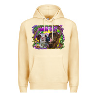 Pina Colada Mardi Gras Heifers Premium Hoodie - RanaPortraitStore