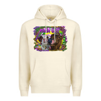 Sandshell Mardi Gras Heifers Premium Hoodie - RanaPortraitStore