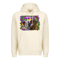 Tofu Mardi Gras Heifers Premium Hoodie - RanaPortraitStore