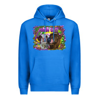 True Royal Mardi Gras Heifers Premium Hoodie - RanaPortraitStore