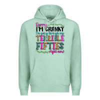 Seafoam sorry i’m cranky i’m going through my terrible Premium Hoodie - texasbilliewilder
