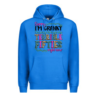 True Royal sorry i’m cranky i’m going through my terrible Premium Hoodie - texasbilliewilder