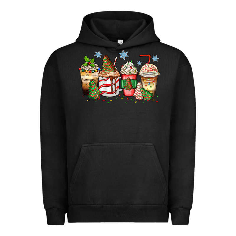 Christmas Tree Cake  Coffee Cups Urban Hoodie by Zillion Design Studio | Teevron