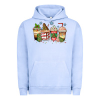 Pigment Grape Ice christmas tree cake  coffee cups Urban Hoodie - Zillion Design Studio